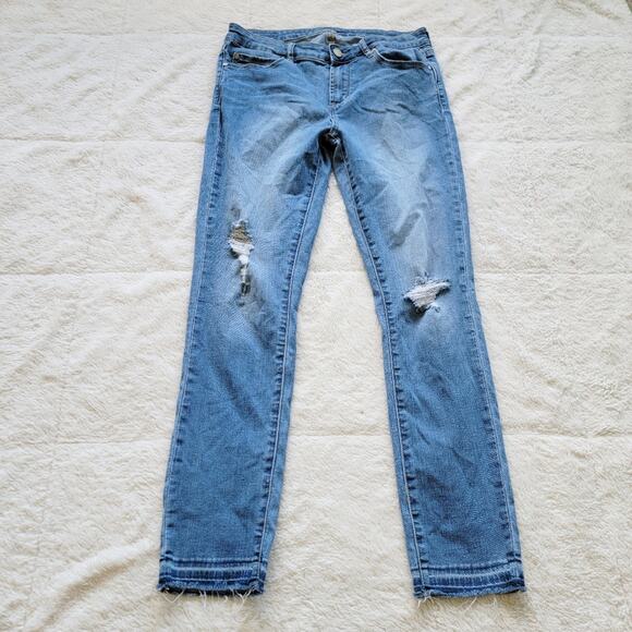 Articles of Society High Rise Slim Straight Leg Jeans - Picture 2 of 5